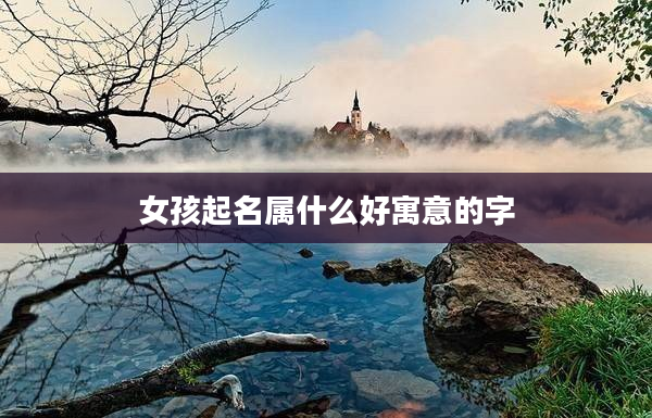 2女孩起名屬什么好寓意的字