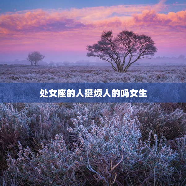 處女座的人挺煩人的嗎女生