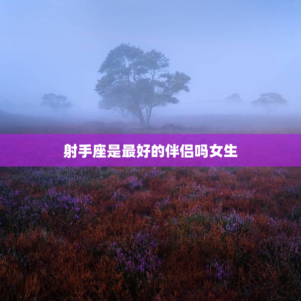 射手座是最好的伴侶嗎女生