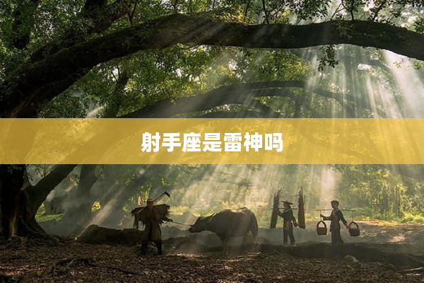 射手座是雷神嗎