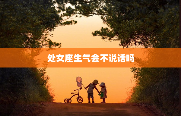 處女座生氣會不說話嗎