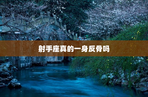 射手座真的一身反骨嗎