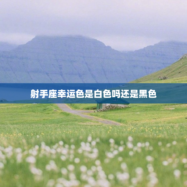 射手座幸運(yùn)色是白色嗎還是黑色