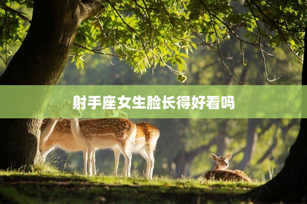 射手座女生臉長得好看嗎