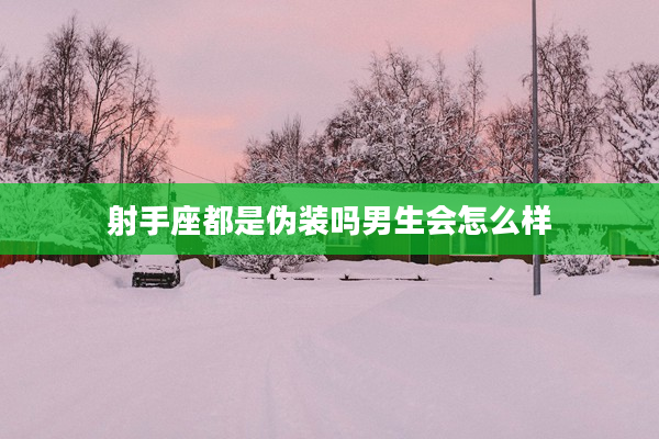 射手座都是偽裝嗎男生會怎么樣