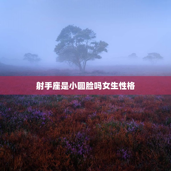 射手座是小圓臉嗎女生性格