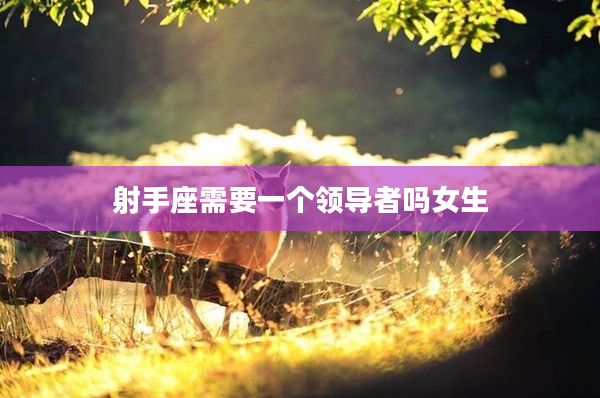 射手座需要一個(gè)領(lǐng)導(dǎo)者嗎女生