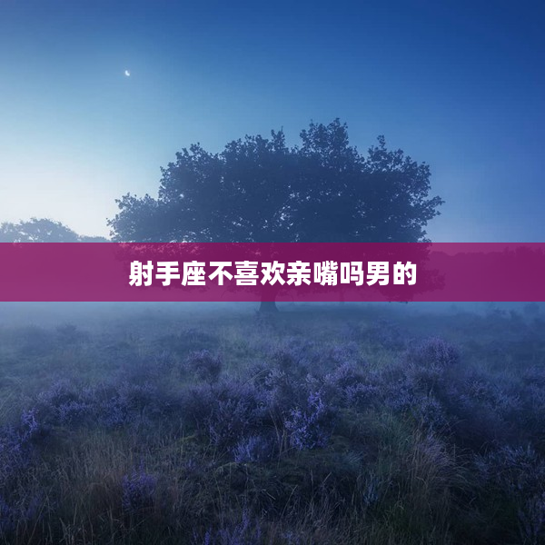 射手座不喜歡親嘴嗎男的