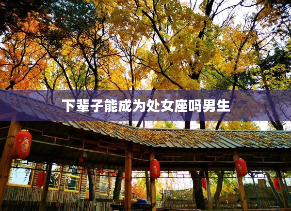 下輩子能成為處女座嗎男生