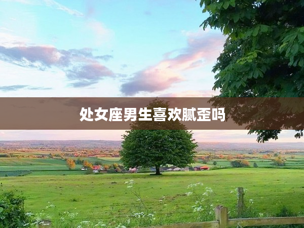 處女座男生喜歡膩歪嗎