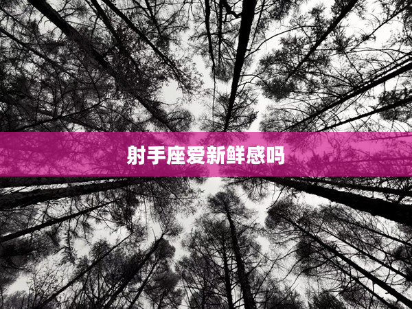 射手座愛新鮮感嗎