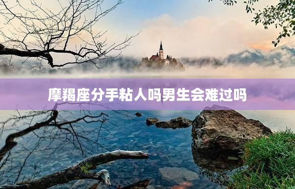 摩羯座分手粘人嗎男生會難過嗎