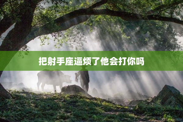 把射手座逼煩了他會打你嗎