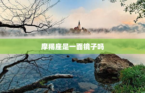 摩羯座是一面鏡子嗎