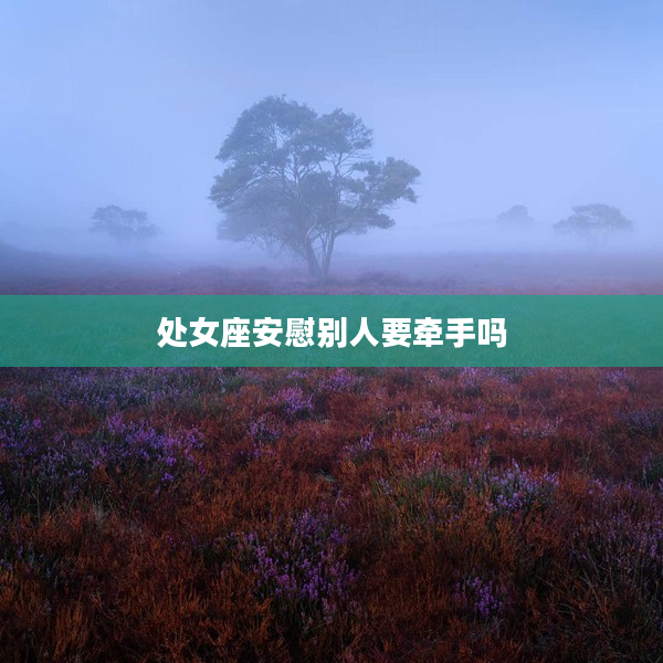 處女座安慰別人要牽手嗎