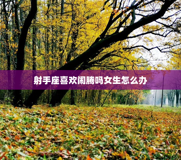 射手座喜歡鬧騰嗎女生怎么辦