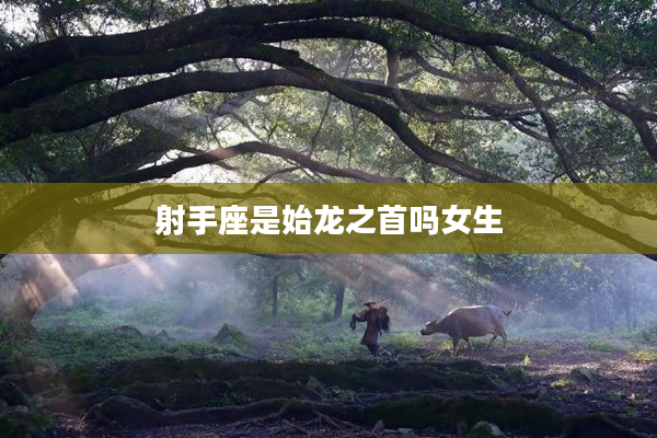 射手座是始龍之首嗎女生