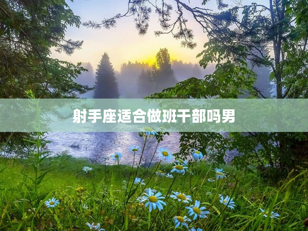 射手座適合做班干部嗎男