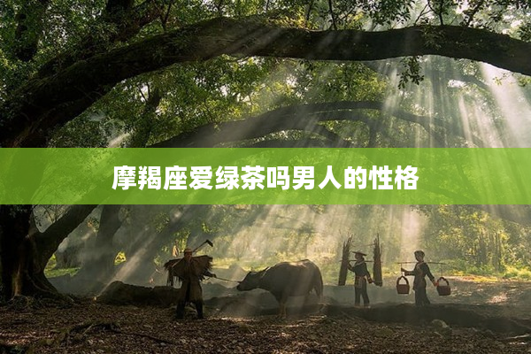 摩羯座愛綠茶嗎男人的性格