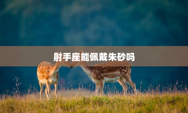 射手座能佩戴朱砂嗎