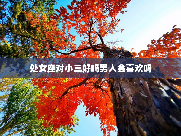 處女座對小三好嗎男人會喜歡嗎