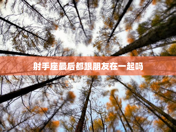 射手座最后都跟朋友在一起嗎