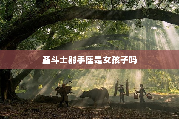 圣斗士射手座是女孩子嗎