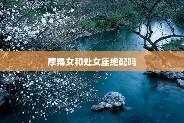 摩羯女和處女座絕配嗎