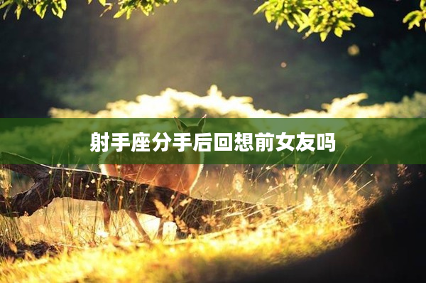 射手座分手后回想前女友嗎