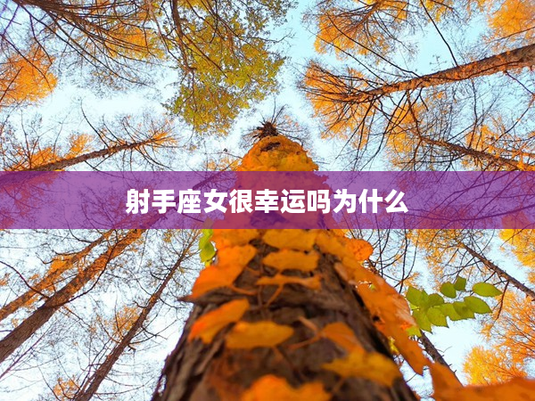 射手座女很幸運嗎為什么